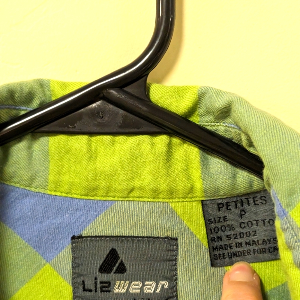 Lizwear petite flannel